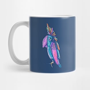 Crayon Cockatoo Mug